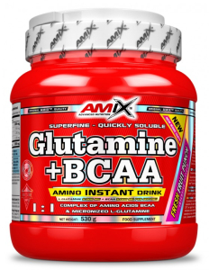 Amix L-Glutamine+BCAA — Limun (530g)