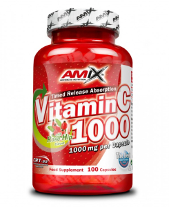 Amix C-Vitamin+Šipurak 1000mg — 100 vega-kapsula (100 doza)