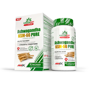 Amix Greenday Provegan Ashwagandha KSM-66 — 60 kapsula (60 doza)