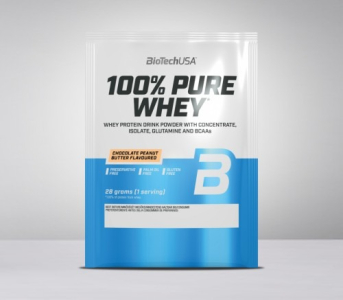 BiotechUSA 100% Pure Whey 28g — Burbon vanila