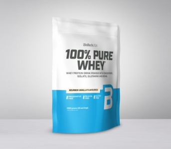 BiotechUSA 100% Pure Whey 1000g — Burbon vanila