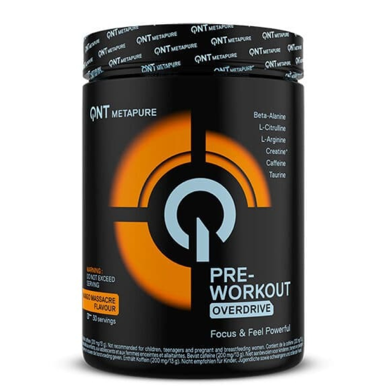 QNT Pre-workout Overdrive 390g